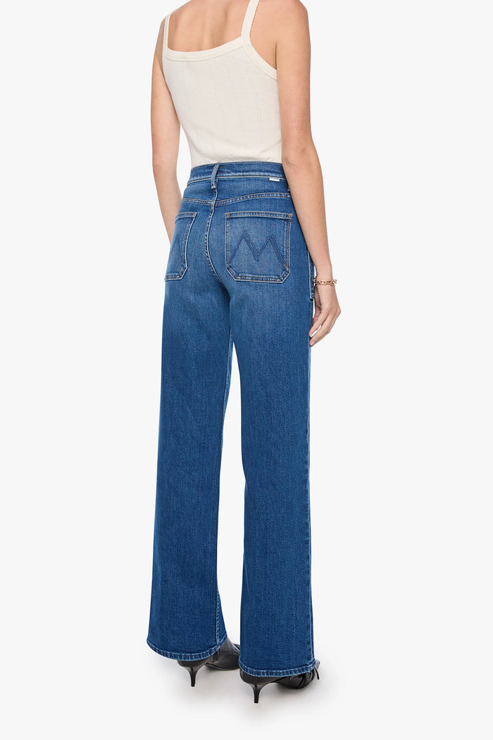 The Patch Maven Sneak Jeans MOTHER