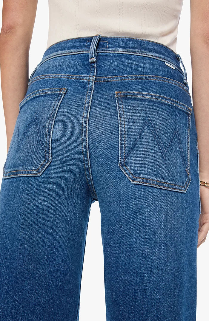 The Patch Maven Sneak Jeans MOTHER