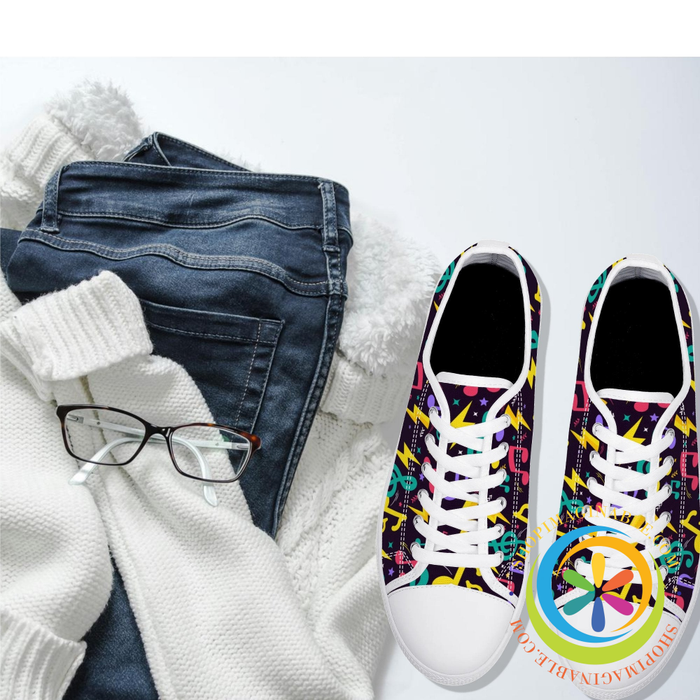 The Rockstar Ladies Low Top Canvas Shoes