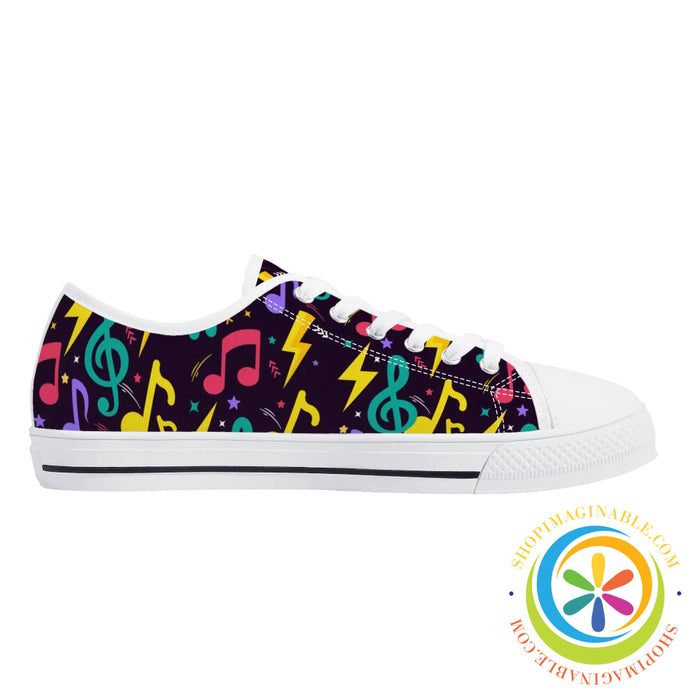 The Rockstar Ladies Low Top Canvas Shoes