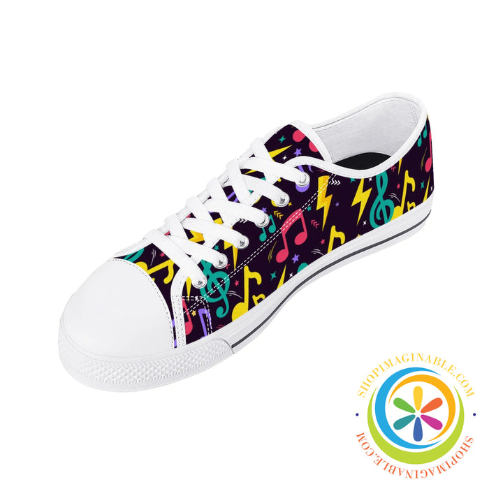 The Rockstar Ladies Low Top Canvas Shoes