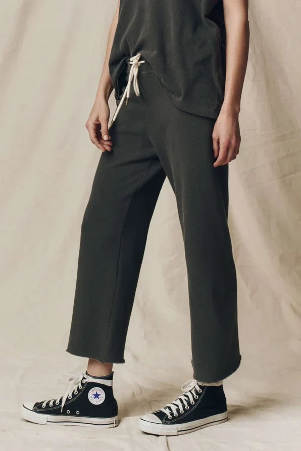 The Wide Crop Sweatpant Pants The Great