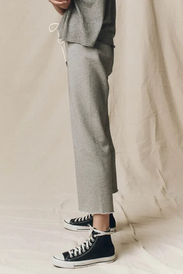 The Wide Crop Sweatpant Pants The Great