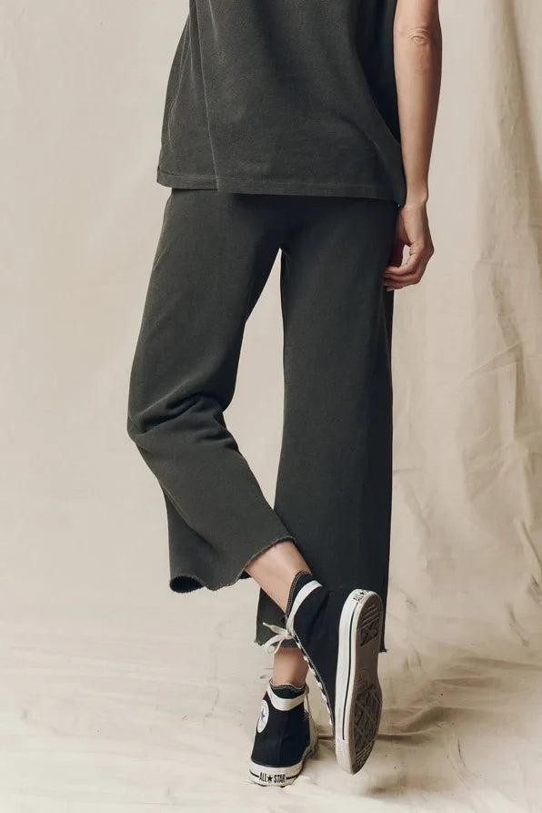 The Wide Crop Sweatpant Pants The Great