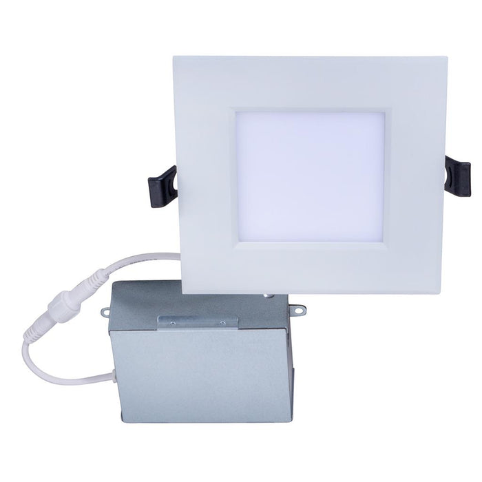 LED Recessed Downlight Topaz RDL/4SQ/9/5CTS-46 4 Inch Square CCT Selectable LED Slim Fit Recessed Downlight 9W Topaz