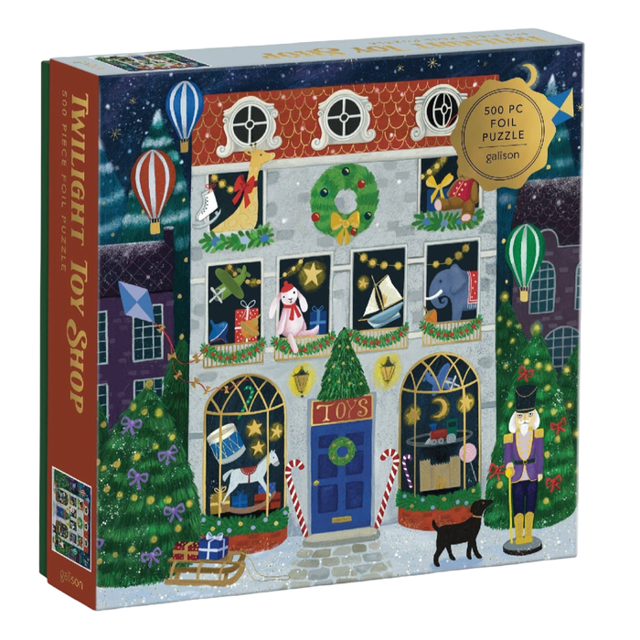 Twilight Toy Shop 500-piece foil puzzle by Bex Parkin