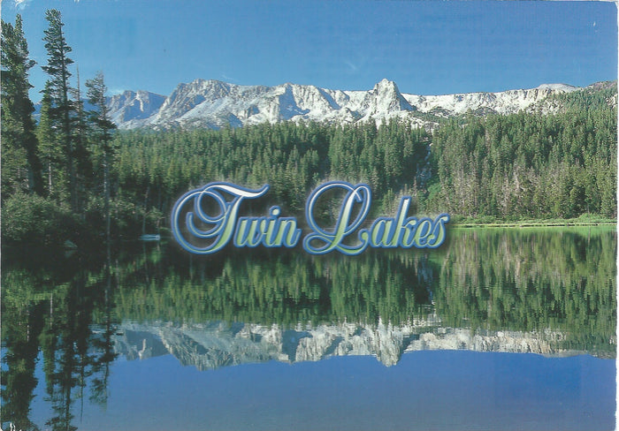 Twin Lakes Fancy Postcard-QTY=50