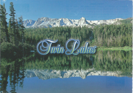 Twin Lakes Fancy Postcard-QTY=50