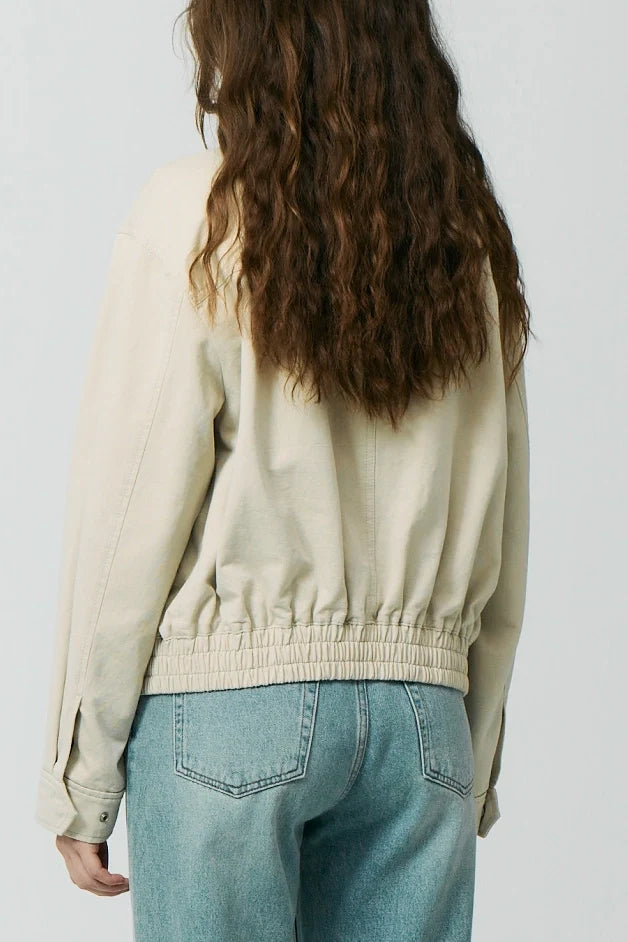 Unisex Collared Blouson Jacket Jackets & Coats Dunst