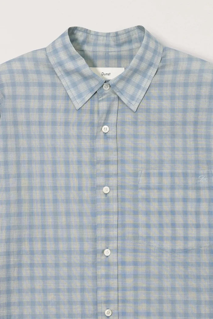 Unisex Cropped Checked Shirt Shirts & Tops Dunst