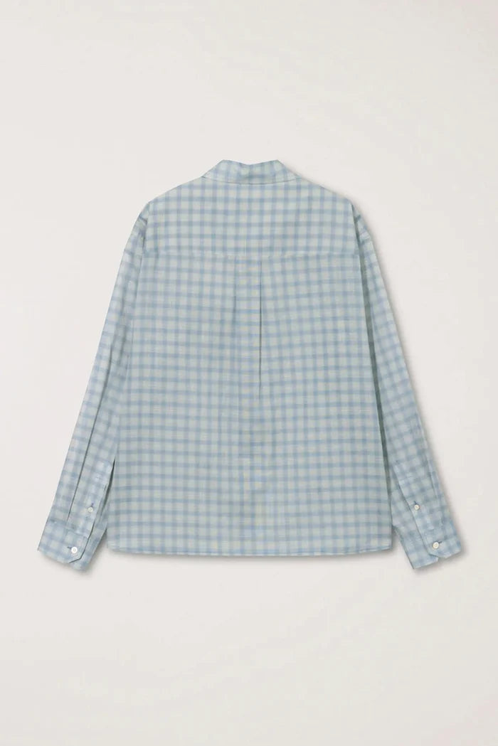Unisex Cropped Checked Shirt Shirts & Tops Dunst