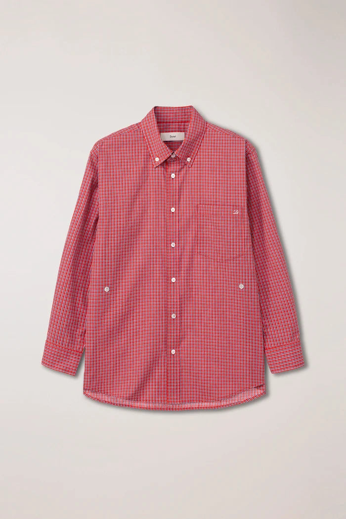 Unisex Oversized Checked Shirt Shirts & Tops Dunst