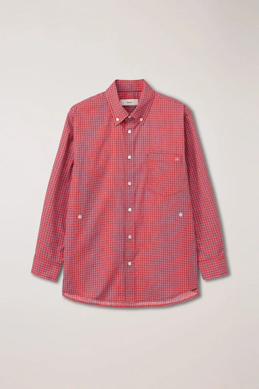 Unisex Oversized Checked Shirt Shirts & Tops Dunst