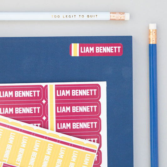University Label Pack