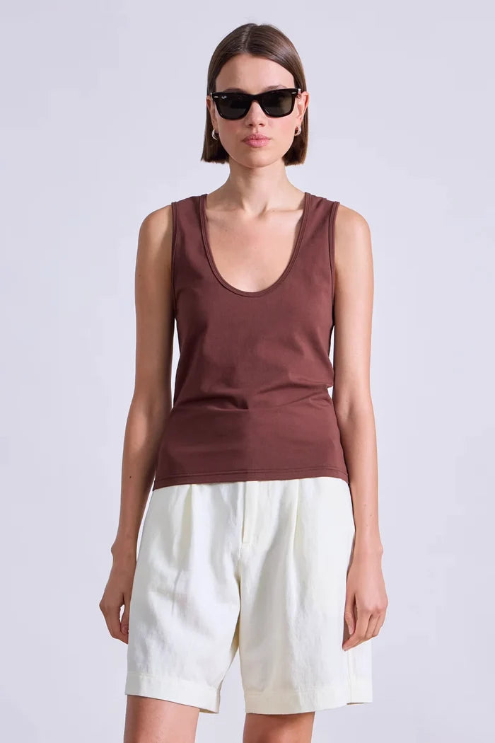 Uri Low Cut Tank T-Shirts Apiece Apart