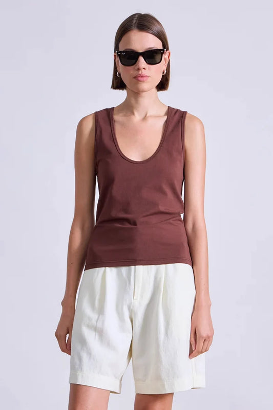 Uri Low Cut Tank T-Shirts Apiece Apart