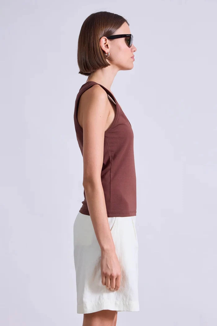 Uri Low Cut Tank T-Shirts Apiece Apart