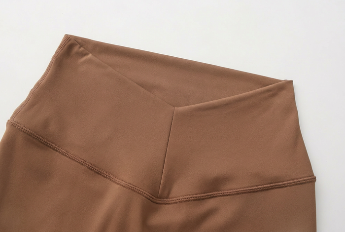V-cut Leggings | Mist Earth Brown