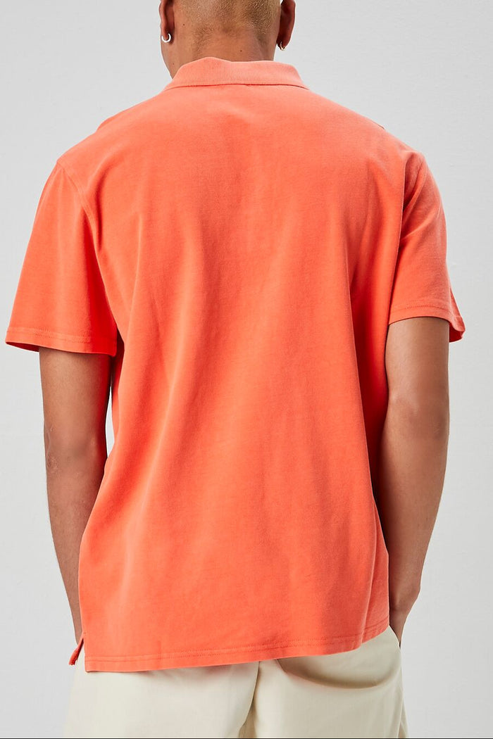 Vented-Hem Polo Shirt