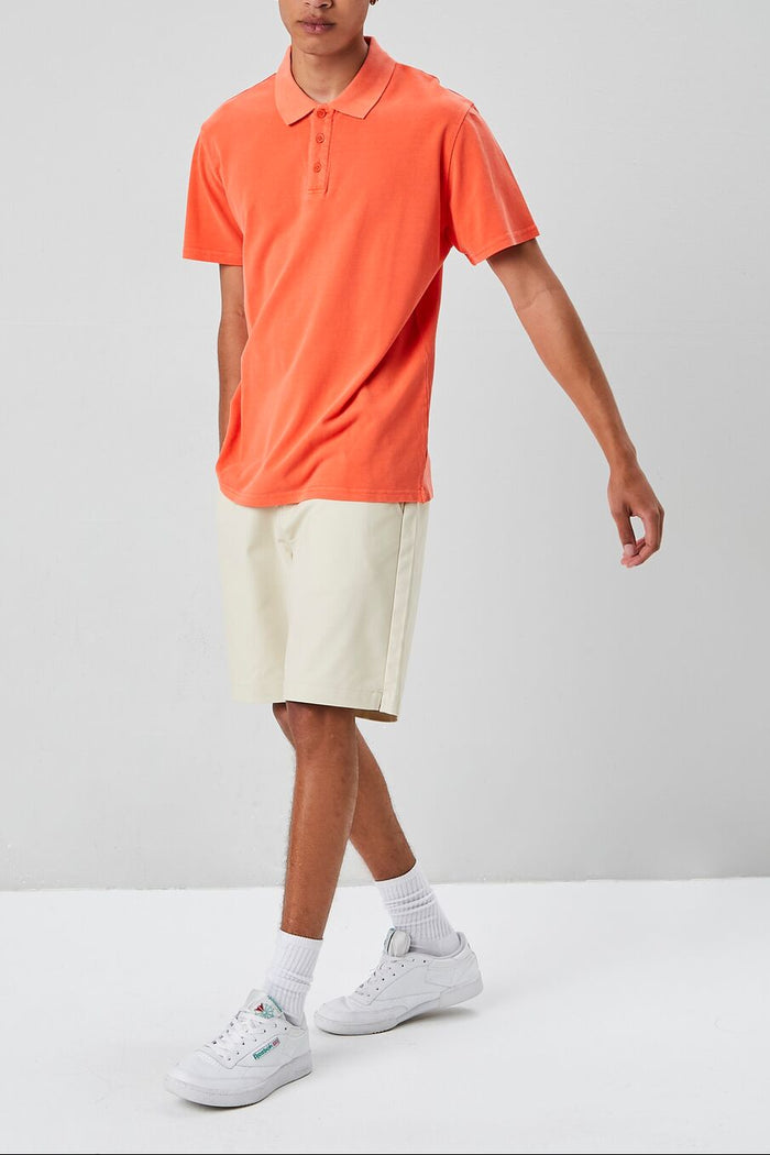 Vented-Hem Polo Shirt