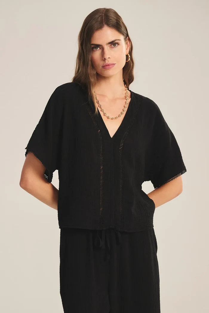 Verna Top Shirts & Tops Velvet by Graham & Spencer