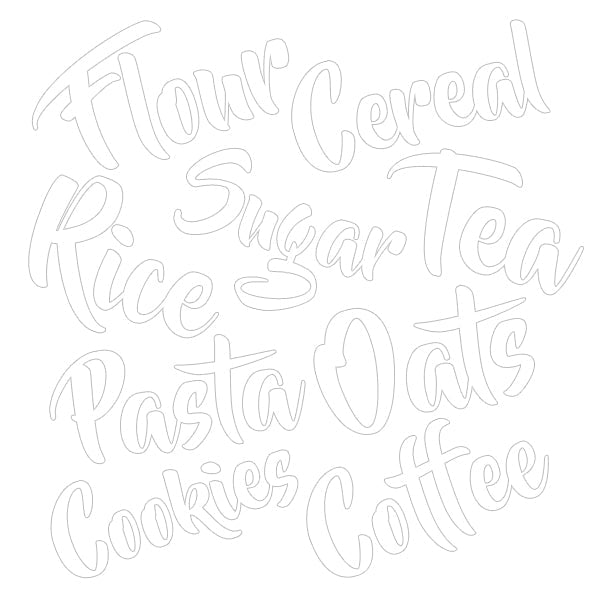 Vinyl Pantry Die-Cut Labels