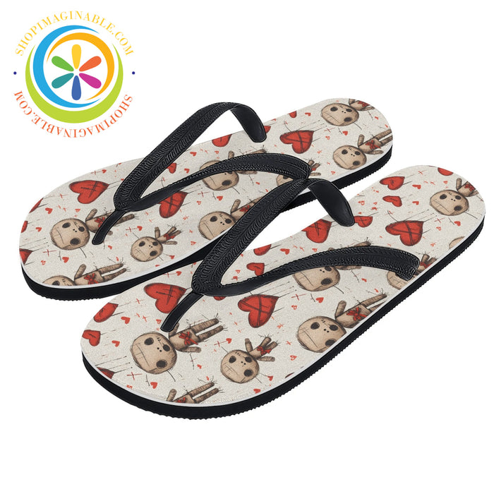 VooDoo Love Men's & Ladies Flip-Flops-ShopImaginable.com