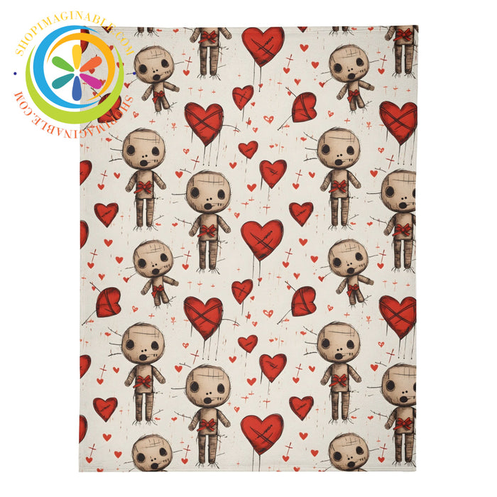 Voodoo Love Soft Premium Fleece Blanket