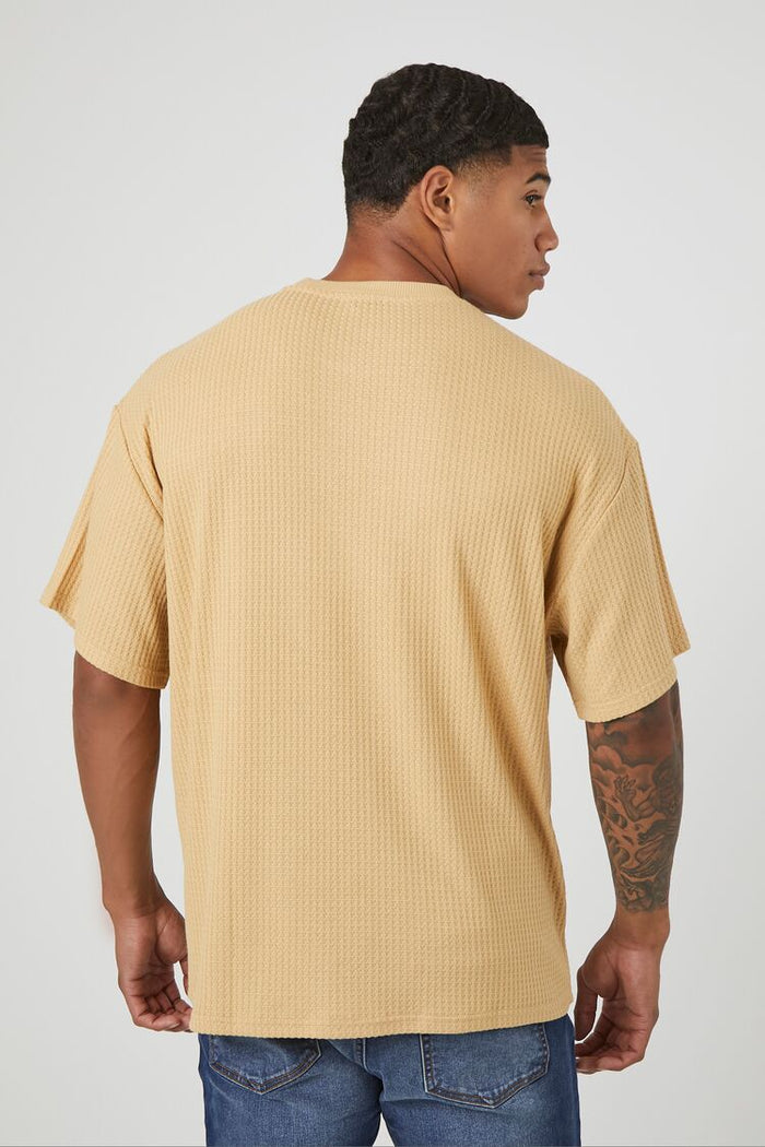 Waffle Knit Crew Tee