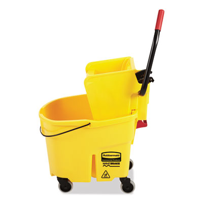 WAVEBRAKE 2.0 BUCKET & SIDE PRESS WRINGER COMBO YELLOW