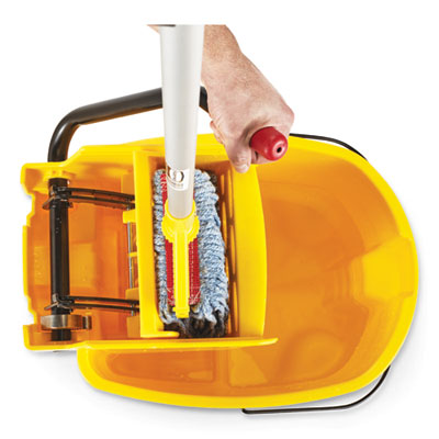 WAVEBRAKE 2.0 BUCKET & SIDE PRESS WRINGER COMBO YELLOW