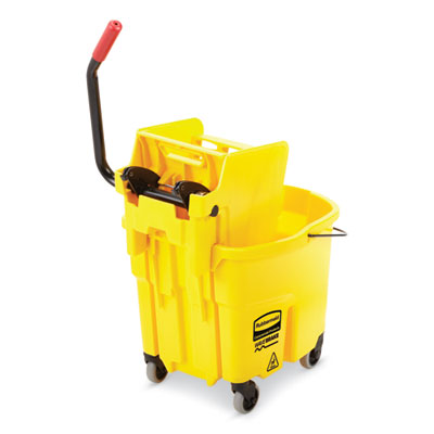 WAVEBRAKE 2.0 BUCKET & SIDE PRESS WRINGER COMBO YELLOW