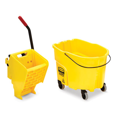WAVEBRAKE 2.0 BUCKET & SIDE PRESS WRINGER COMBO YELLOW