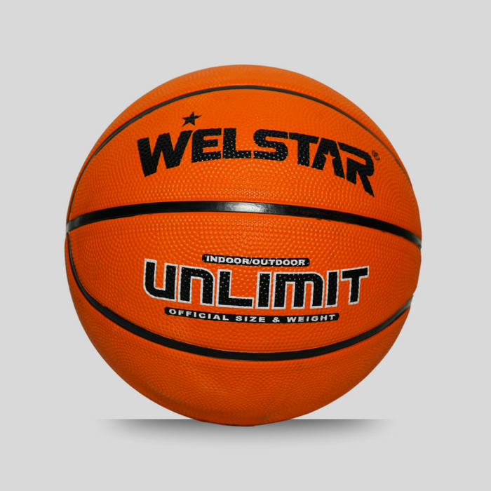 WELSTAR UNLIMITED OFFICIAL BASKETBALL SIZE 7 INDOOR/OUTDOOR