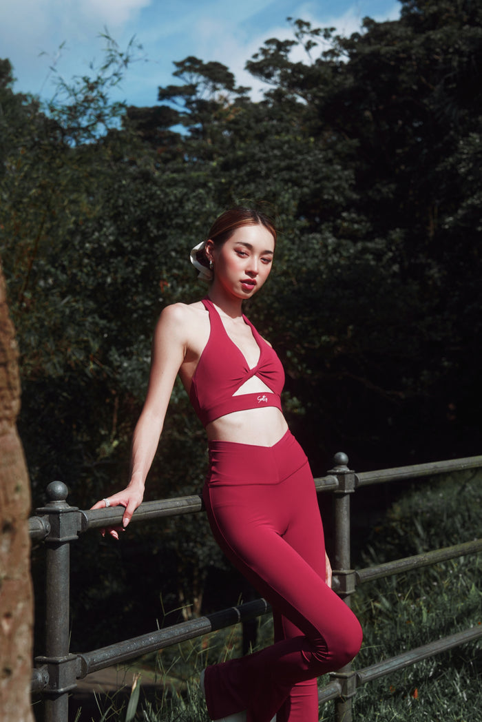 Whirlwind Bra  | Burgundy