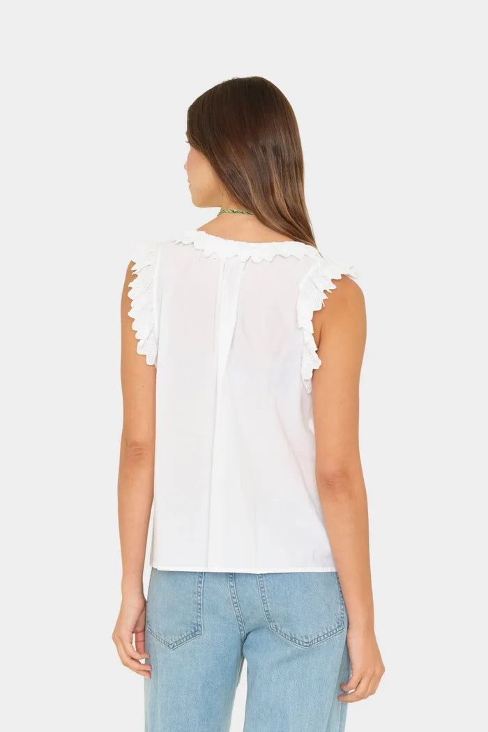 White Bexie Top Shirts & Tops Xirena
