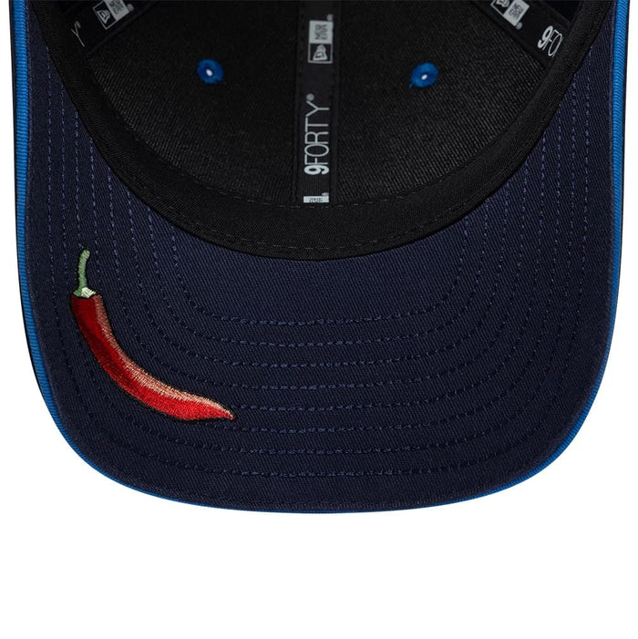 Pictured is this Atlassian Williams F1 Team Carlos Sainz 9FORTY M-Crown Adjustable cap in navy. 2
