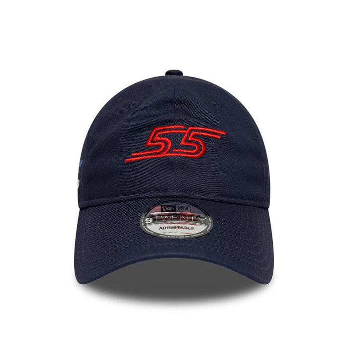 Pictured is this Carlos Sainz Atlassian Williams F1 Team 9TWENTY cap in navy. 2