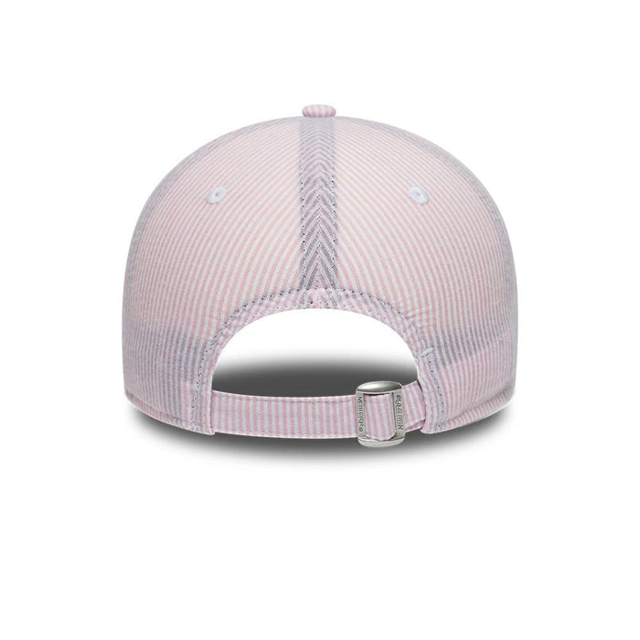 Pictured is this Womens Seersucker Atlassian Williams F1 Team 9FORTY cap in pastel pink. 5