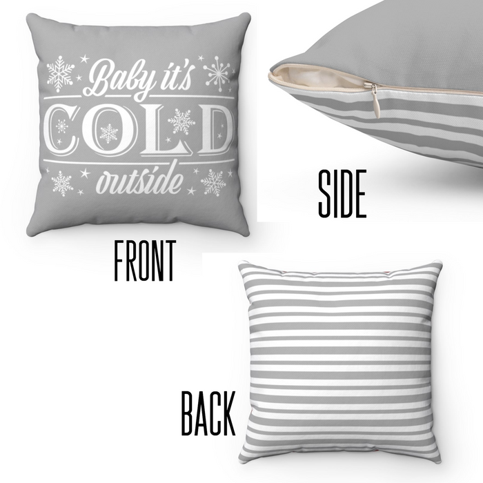 Winter Pillow Home Decor