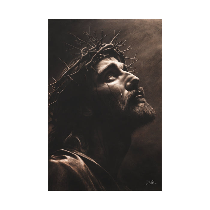 "With His Stripes We Are Healed" Stretched Canvas