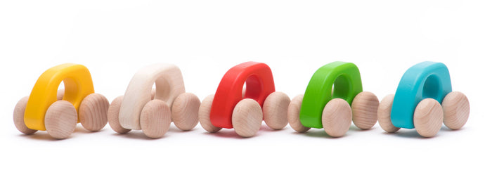 Wooden Mini Car - Eco Toy for Toddlers - Bajo