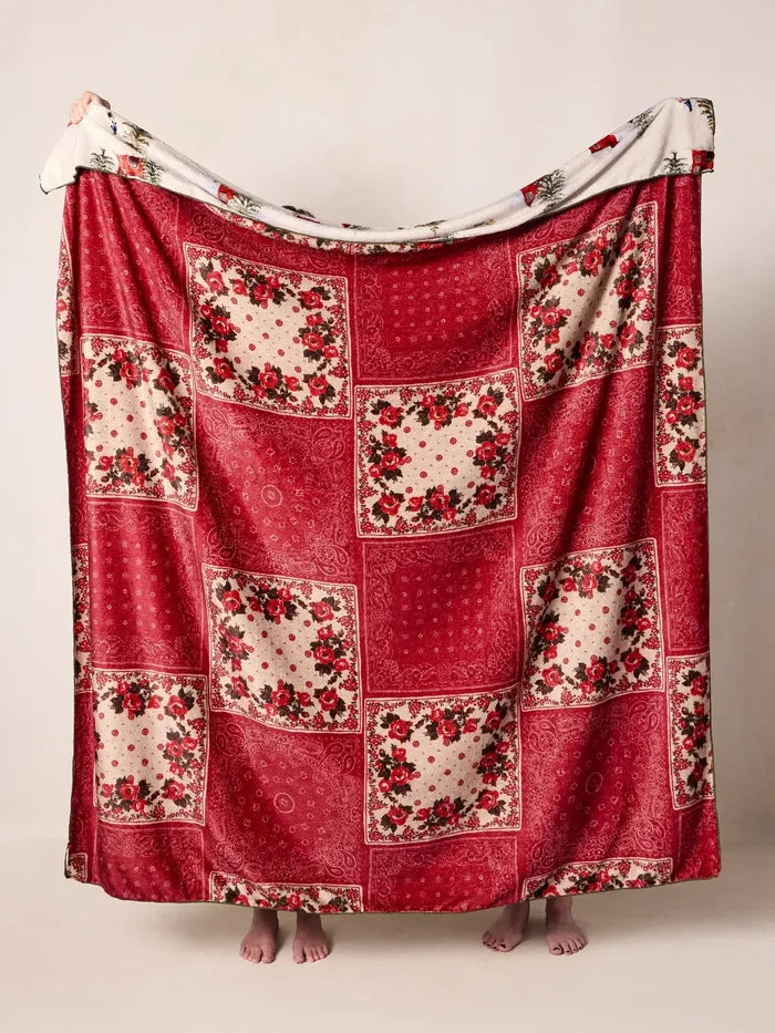 XL Double-Sided Cozy Blanket - Snow Much Fun-view 2