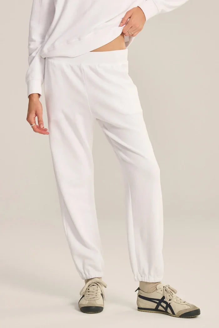 Zara Sweatpant Pants Velvet by Graham & Spencer
